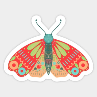 Moth, Zen Sticker